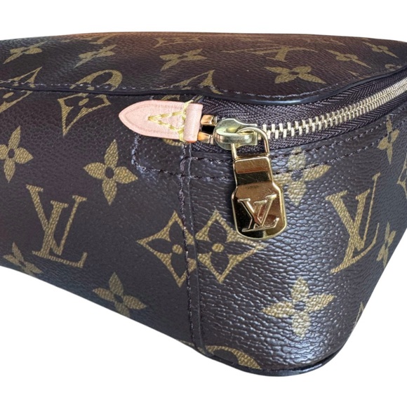 🐧 LOUIS VUITTON Packing Cube MM Cosmetic Case Organizer Monogram GHW - LIKE NEW! - Picture 7 of 9